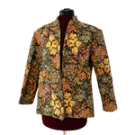 Vintage 80s Tapestry Jacket Sz M/L