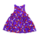 Friendly Ghost & Witch Jumper Dress w/ pockets (L)