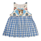Gimzo Gingham Jumper Dress (L)
