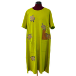 Vintage 90s Turtle Dress still has tags Sz XL