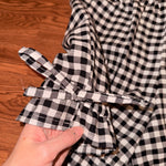 Black White Gingham Bloomers (M)