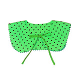 Green Polka Dot Collar