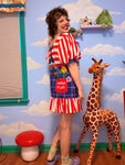 Clown Around Suspender Dress (M/L)