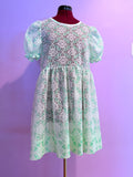 Green Lace Babydoll Dress (M)