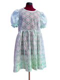 Green Lace Babydoll Dress (M)