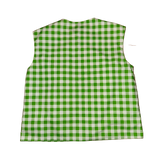 Gingham Barb Blouse (S)