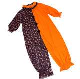 Spooky Skeleton Clownsuit w/ Collar (XL)