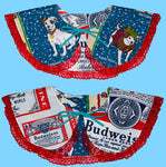 History Dog & Beer Reversible Collar