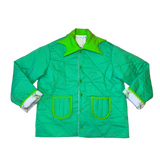 Banjo Frog Quilted Coat (L)