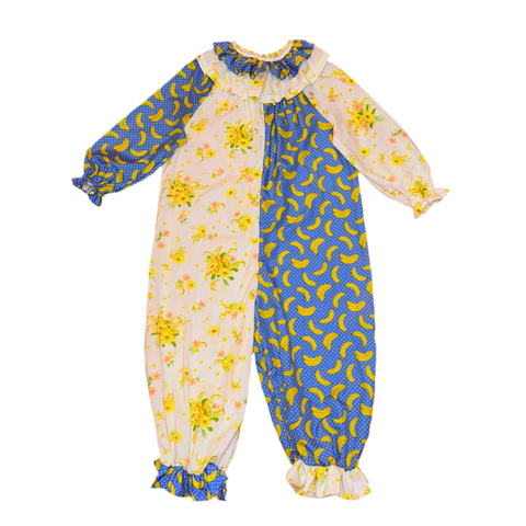 Floral Banana Clown Suit w/ Collar (M)