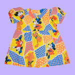 70s Funky Mouse Babydoll Dress (2X)