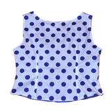 Polka Dot button up Blouse (XL)
