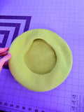 NWT Free People Slime Green Beret