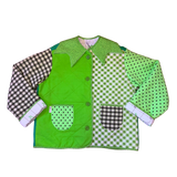Patchwork Frog Quilted Coat (L-XL)