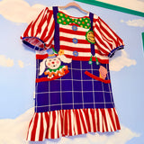 Clown Around Suspender Dress (M/L)