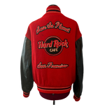 Hard Rock Cafe Varsity Jacket Sz L