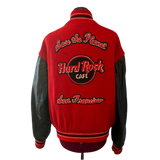 Hard Rock Cafe Varsity Jacket Sz L