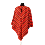 Vintage 1970s Handmade Pancho