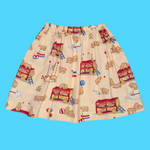 Animal Crackers Skirt w/ pockets (L)