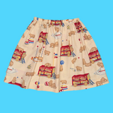 Animal Crackers Skirt w/ pockets (L)