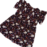 Coco Flutter Sleeve Dress (L)