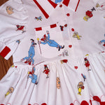Zobo Button Up Babydoll Dress (L)