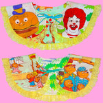 Burger Clown & Bear Fam Reversible Collar