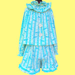 Floral Giraffe Ruffle 3 Piece Set (L)
