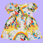 Raindow Mouse Gang Babydoll Dress (XL)