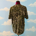 Vintage 80s Real Tree Camo Tee Shirt mens sz M