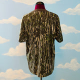 Vintage 80s Real Tree Camo Tee Shirt mens sz M