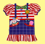 Clown Around Suspender Dress (M/L)