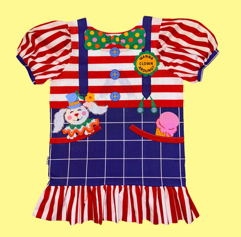 Clown Around Suspender Dress (M/L)