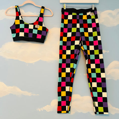 NWOT Vans Two Piece Yoga Set Sz S