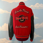 Hard Rock Cafe Varsity Jacket Sz L