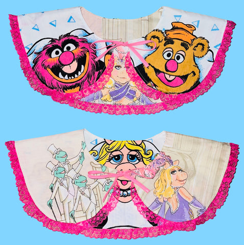 Puppet Show & Showgirl Piggy Reversible Collar