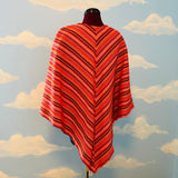 Vintage 1970s Handmade Pancho