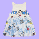 Playhouse Jumper Dress w/ pockets (M)