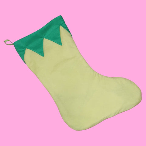 Holiday Stocking in Frog