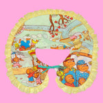 Burger Clown & Bear Fam Reversible Collar