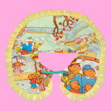 Burger Clown & Bear Fam Reversible Collar