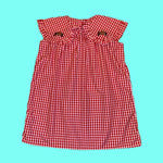 Picnic Sleeveless Babydoll Dress (M)