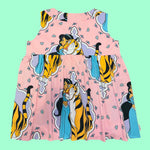 Tiger Princess Sleeveless Dress (2X)