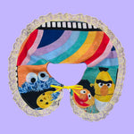 Treasure Island & Rainbow Puppet Reversible Collar