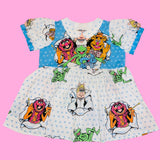 Puppet Show Babydoll Dress (3X)