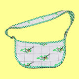 Banjo Frog Quilted Purse