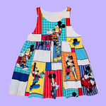 90s Cool Mouse Jumper Dress (L)