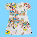 70s Mouse & Friends Babydoll Dress (M)