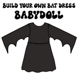 Custom Bat Dress (Babydoll)