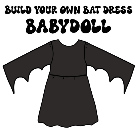 Custom Bat Dress (Babydoll)